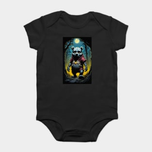 Zombie Winnie the Pooh 1 Baby Bodysuit